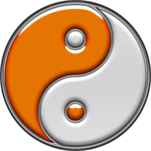 ying yang orange yin yang jv zen