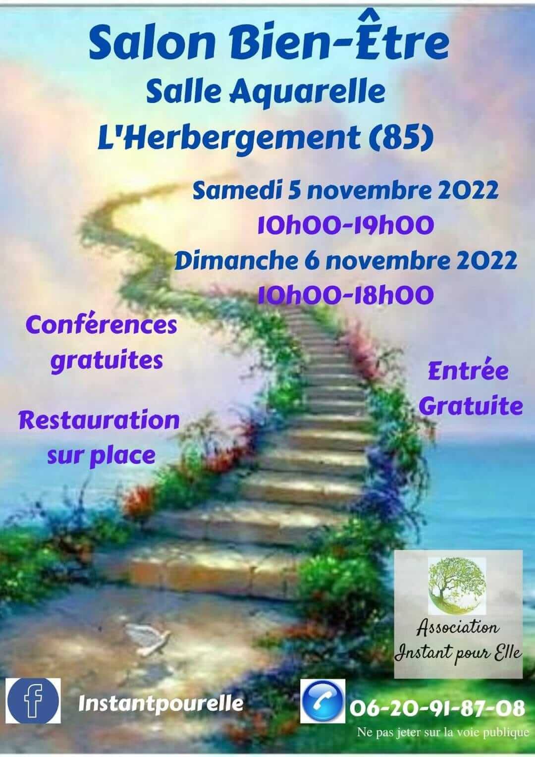 Flyer salon du bien ete de l herbergment