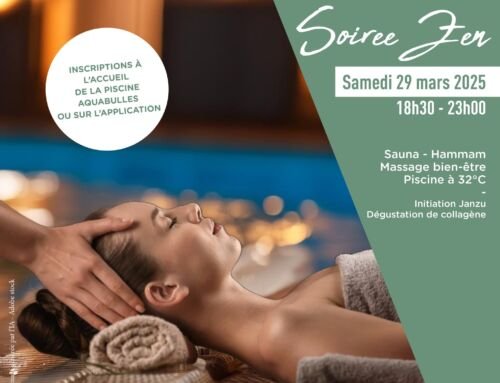 Soirée Zen piscine Aquabulles