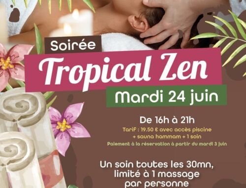 soirée tropical zen 2025