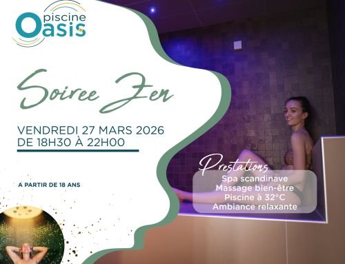 Soirée Zen  piscine Oasis 27mars 2026